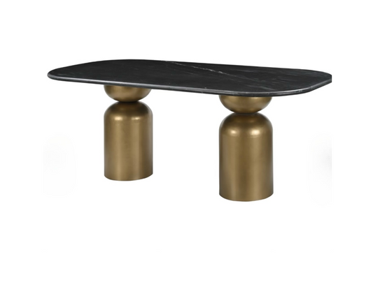 Calia Black & Brown Dining Table