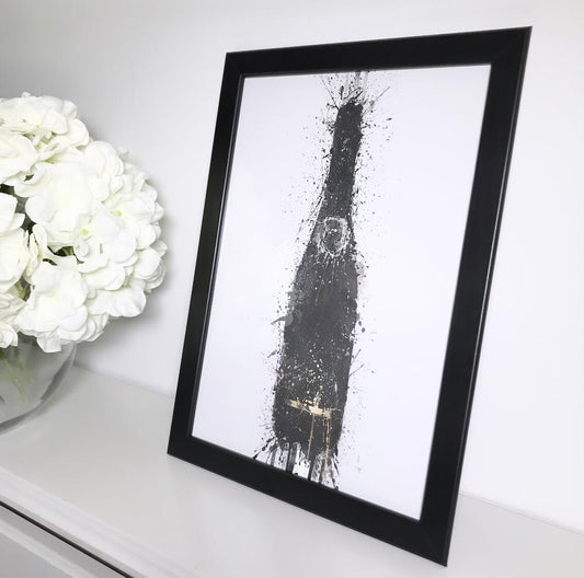 Chimes - Champagne Print