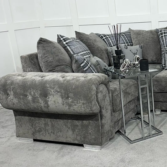Barcelona Scatter Cushion  Corner Sofa (left hand - Ex Display)