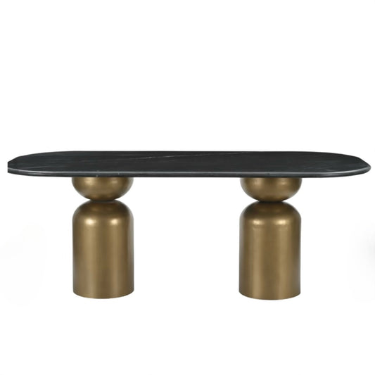 Calia Black & Brown Dining Table