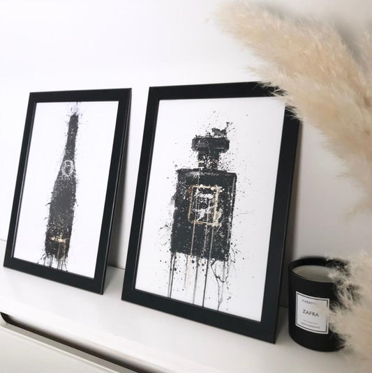 Chimes - Champagne Print