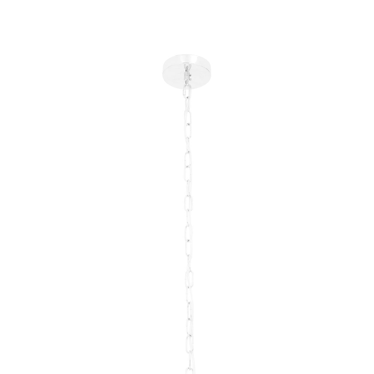 Chimes - Listra 6 Light Hexagonal Chrome Pendant Light