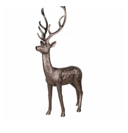 Bronze Standing Deer