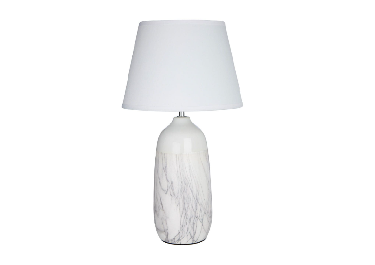 Chimes - Chelsea White Ceramic Table Lamp