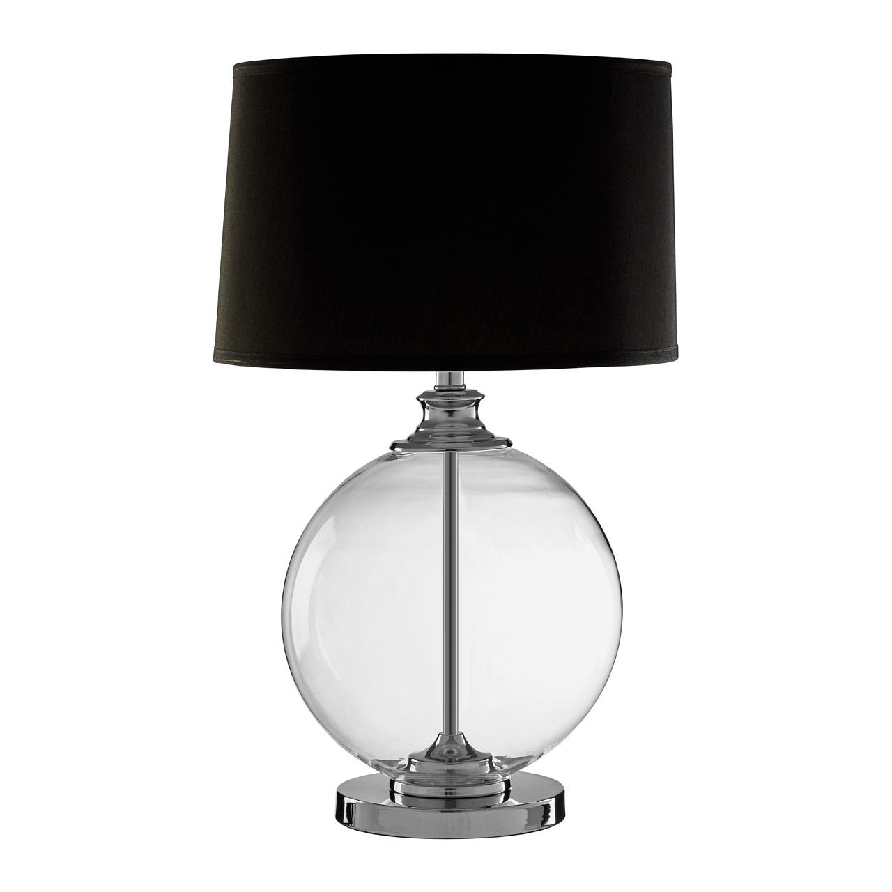 Chimes - Emeric Small Black Table Lamp