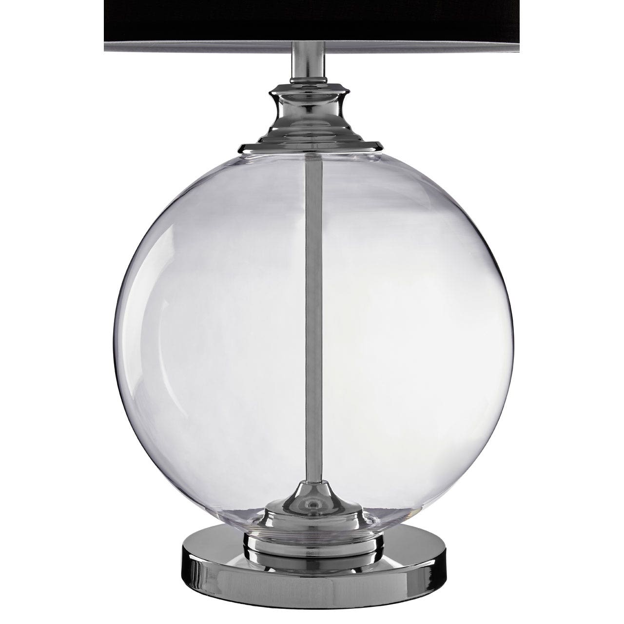 Chimes - Emeric Small Black Table Lamp