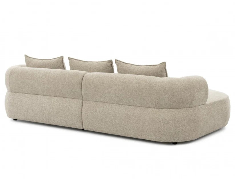 Sarro Beige Left Hand Corner Sofa