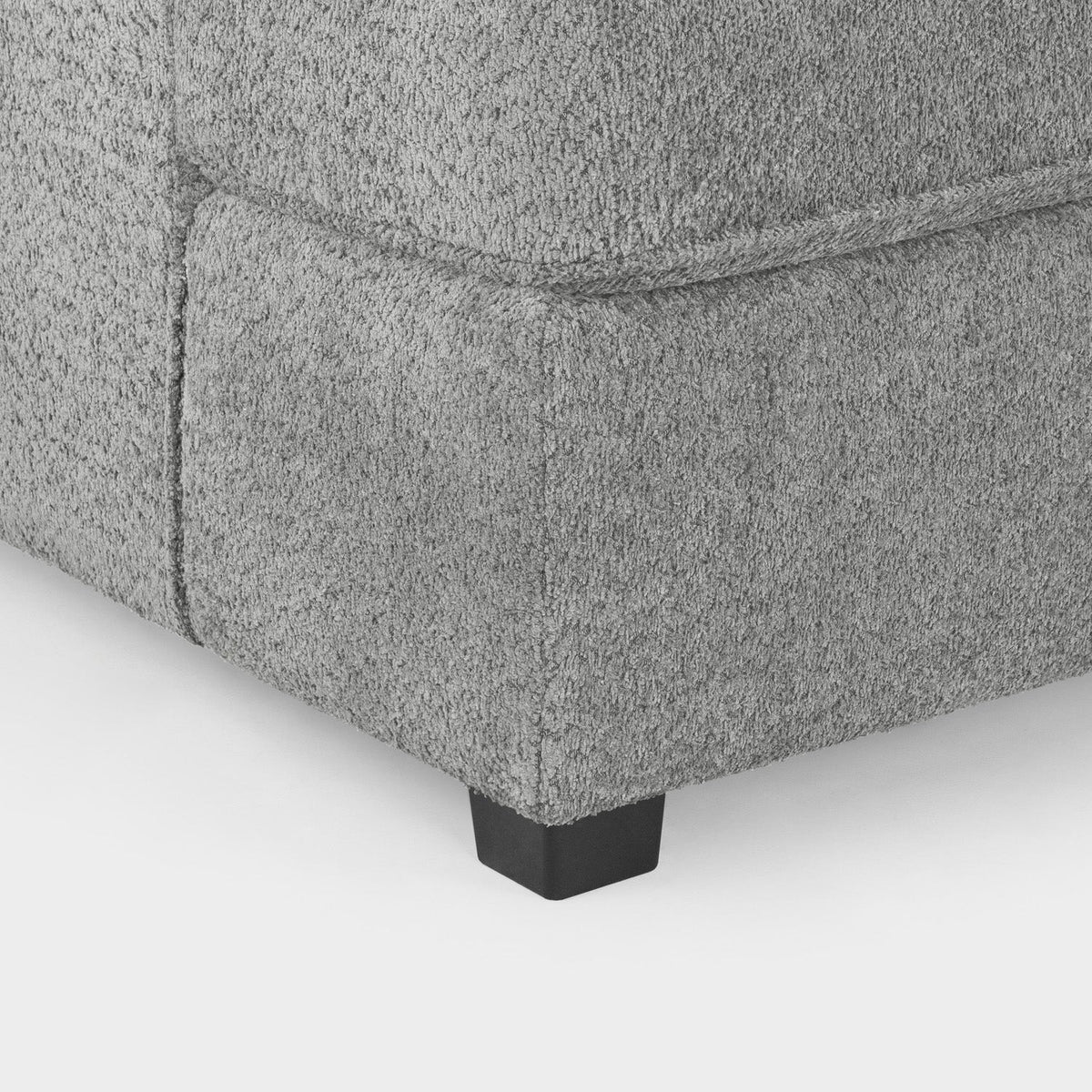 Manhattan Boucle U Shape Corner - Grey