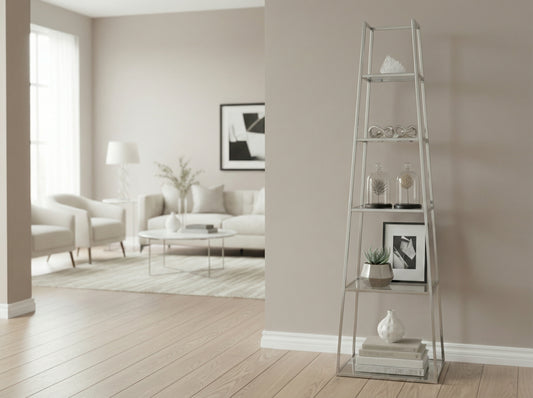 Chimes - Large Ladder Display Unit Silver