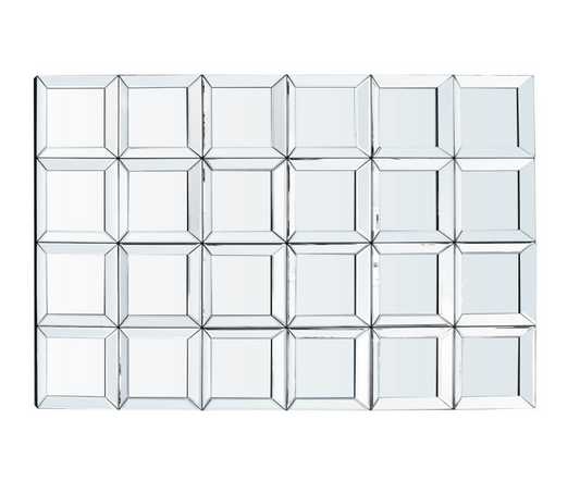 Chimes - 24 Window Pane Wall Mirror