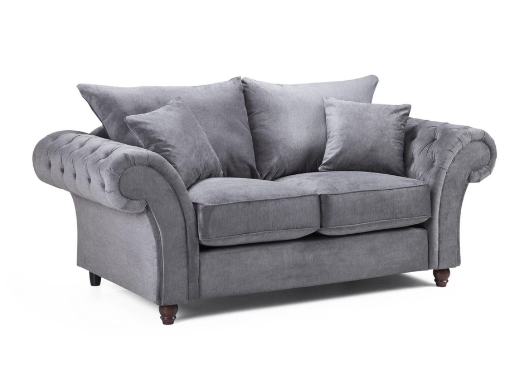 Chimes - Belvedere 2 seater sofa - Charcoal Grey